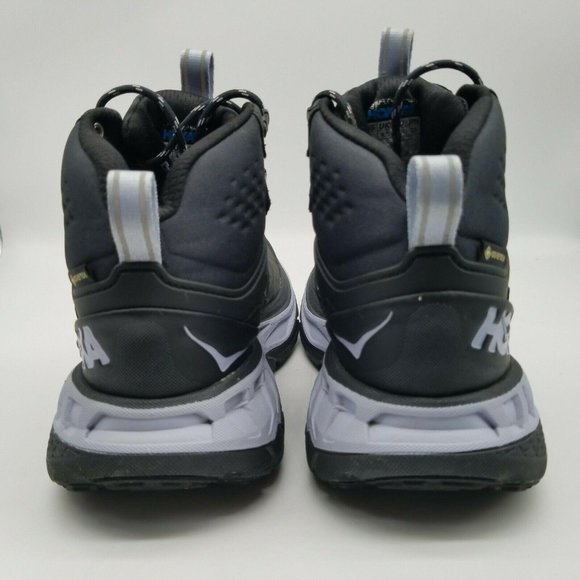 Hoka One One Womens Mid Gore Tex Black Shoes Sz 6 - Picture 4 of 8